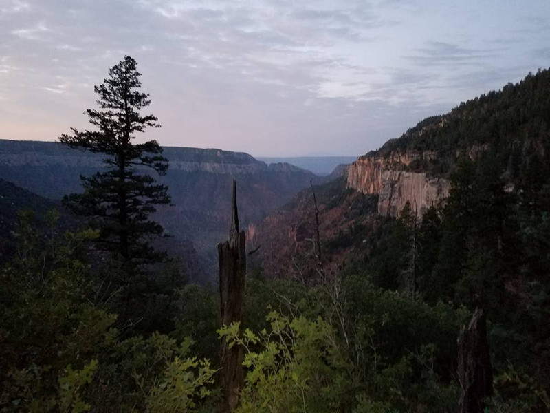 Sunrise on the Grand Canyon