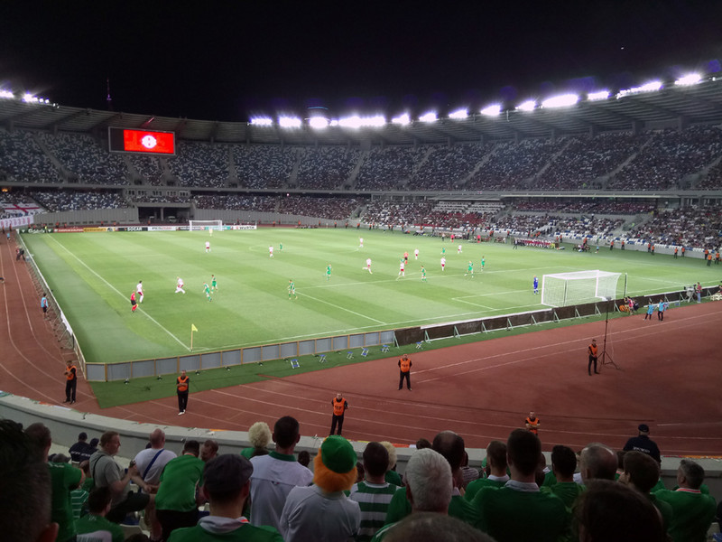 Georgia vs. Ireland at the Dinamo Arena