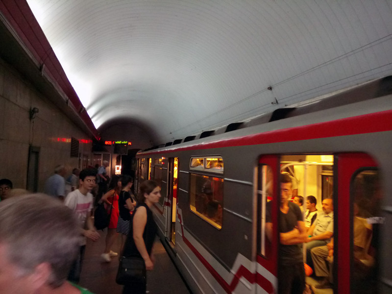 The Tbilisi metro