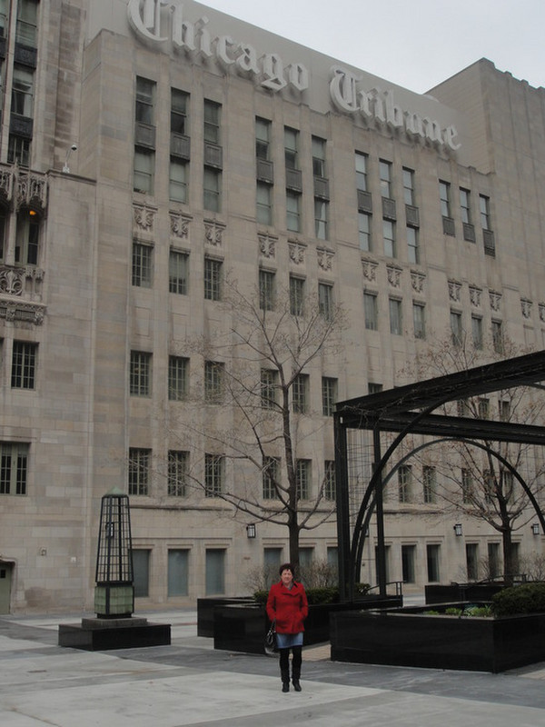 The Chicago Tribune Building