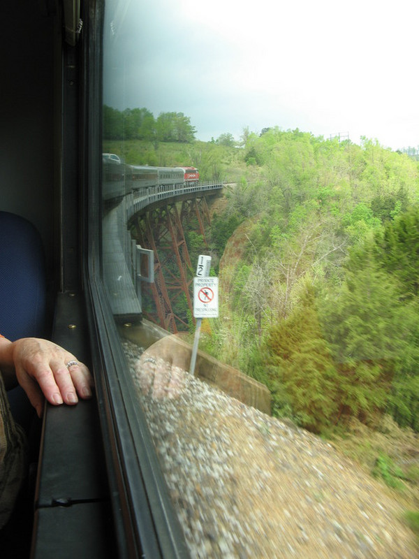 On the Branson Scenic Railway