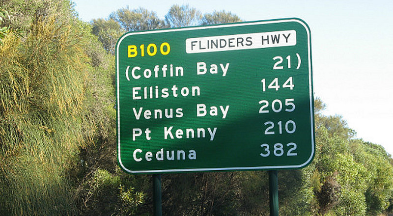 On our way to Coffin Bay