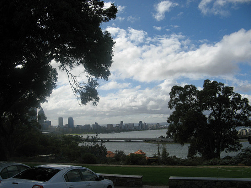 View of the Swan River from Kings Park