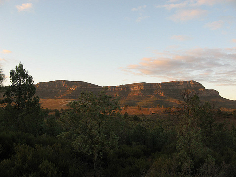 Late afternoon, Wilpena Pound