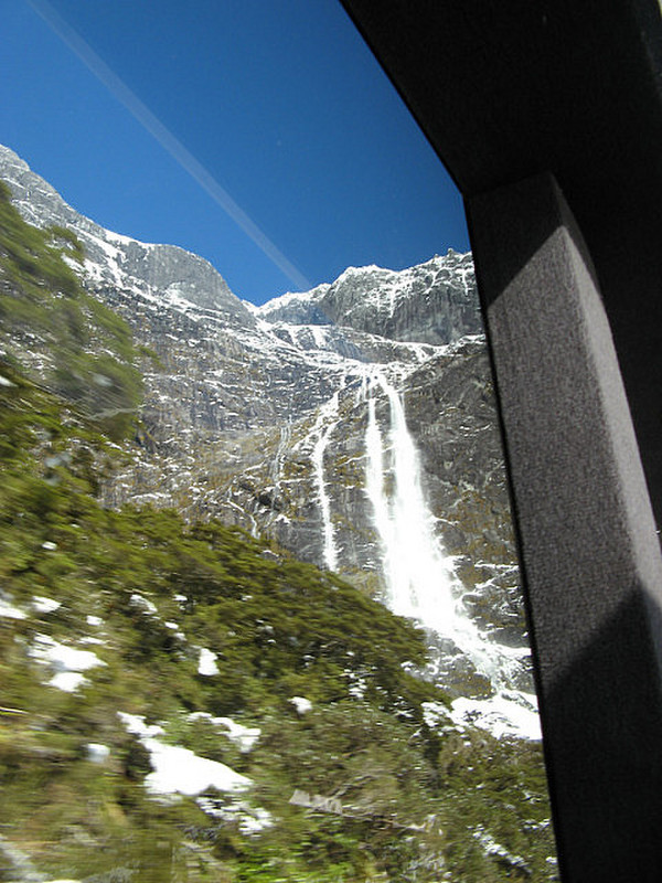 An actual avalanche - Holmer Tunnel