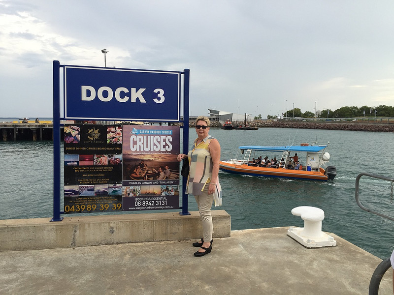 A sunset cruise on Darwin Harbour