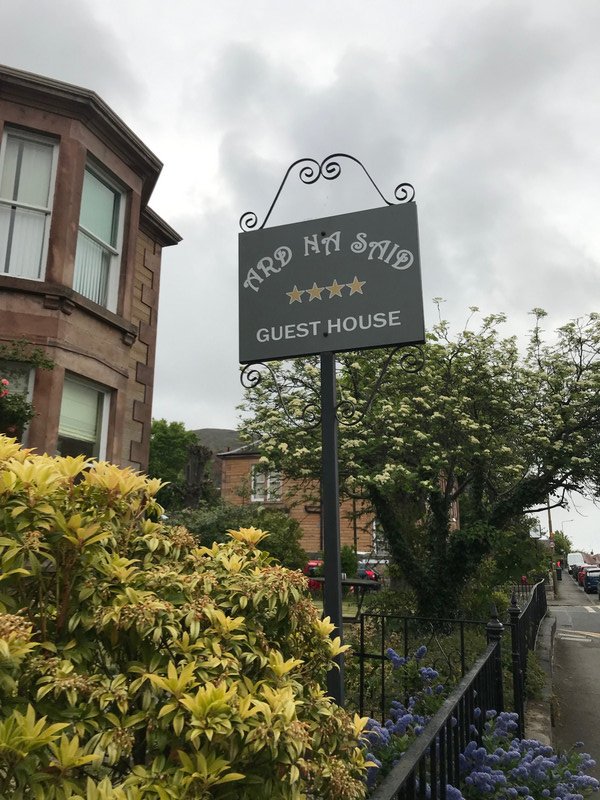 Our B&B sign