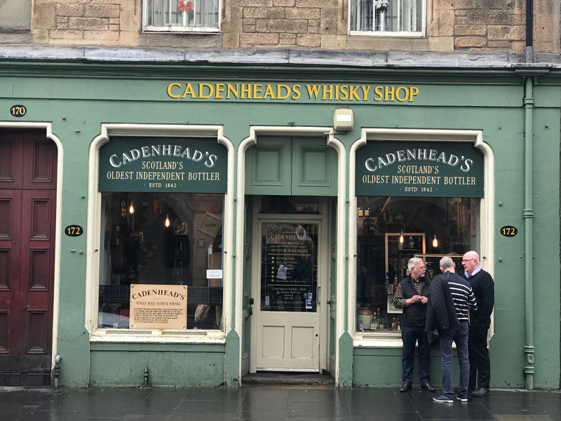 Cadenhead's Whisky Shop-another Rick recommendation