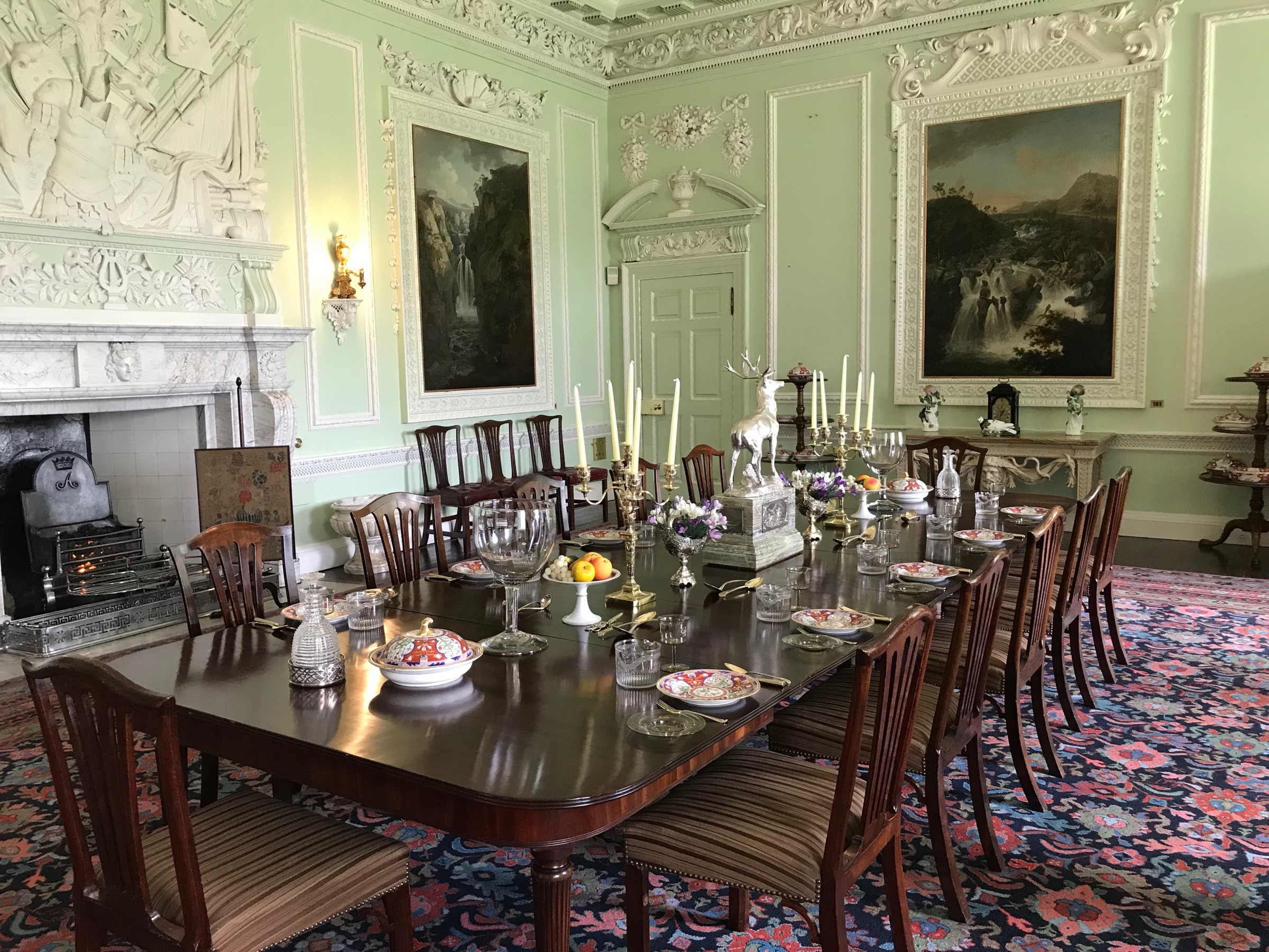 blair castle dining room