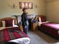 Our room at our Inverness B&B