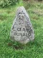 Clan Donald Marker at Culloden