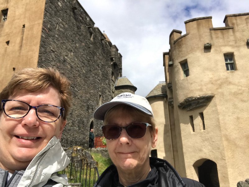 Selfie on the Castle Grounds
