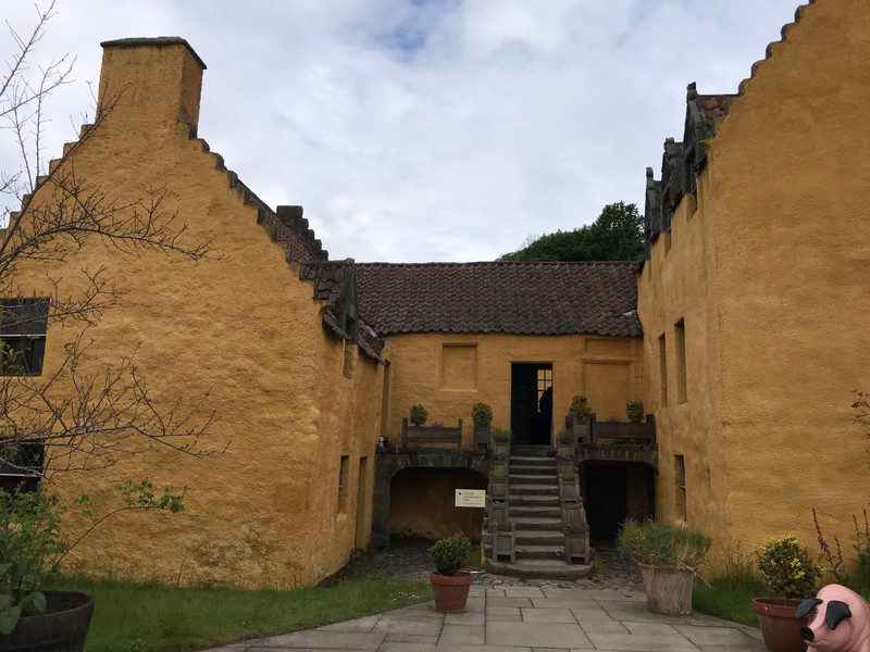 View of the main house in Culross