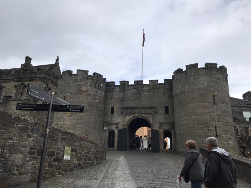 Entrance to Stirling Castle