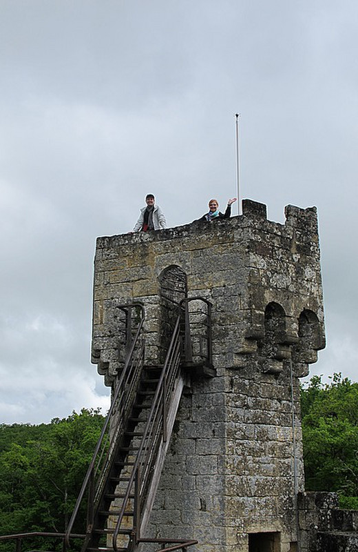 very top of the Castle, after many stairs