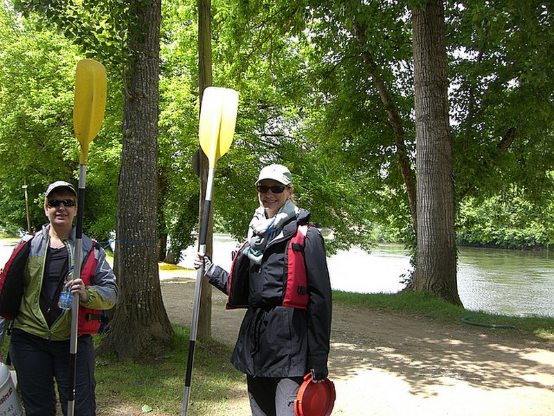Chris and dee, pro paddlers
