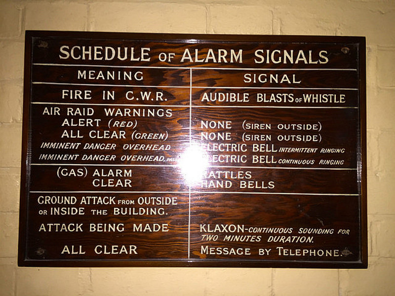 Just one of the alarm signs