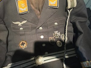 German uniform and medal