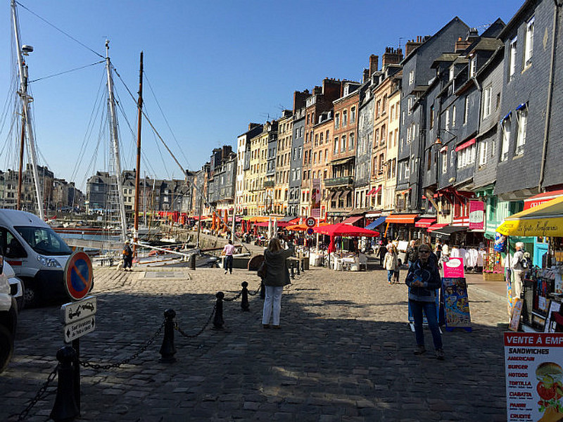 Honfleur reminds me of Cinque Terre in Italy