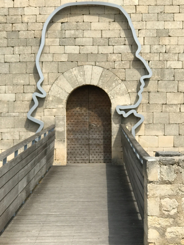 Front door of the castle
