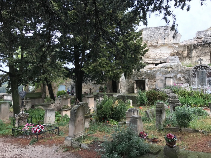 Cemetery at the Caste Ruins
