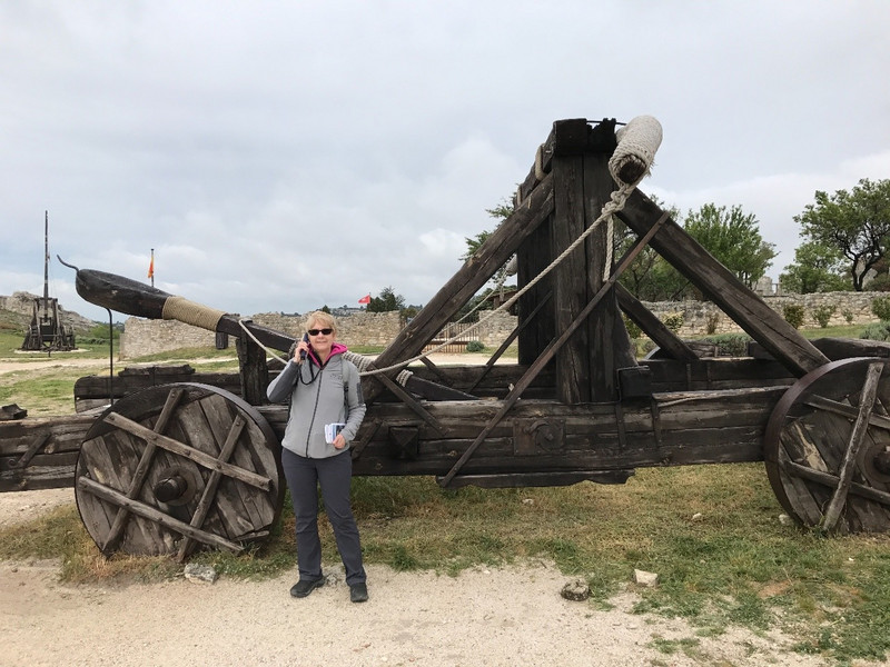 Dot in front of the Siege Engine