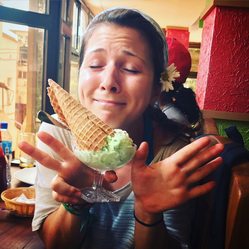 All I wanted for my birthday was to eat unlimited ice cream!