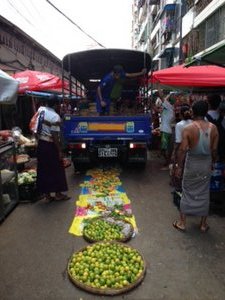 Street Market Yangon