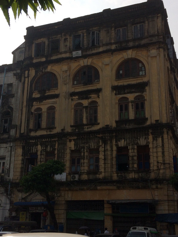 Colonial quarter Yangon