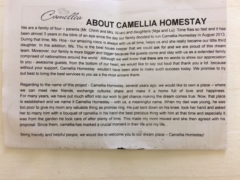 Camellia Homestay 