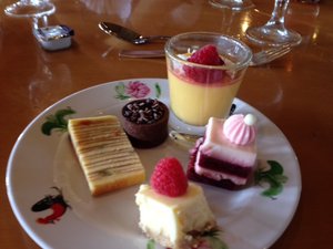 Small selection of deserts