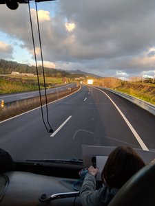 Scenic highway view