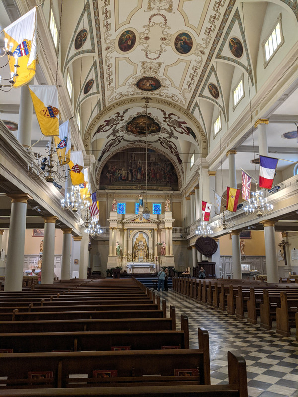 Interior St Louis Cathedral