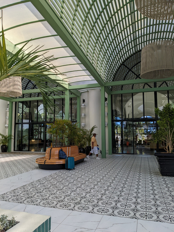 Front entrance to the Lobby