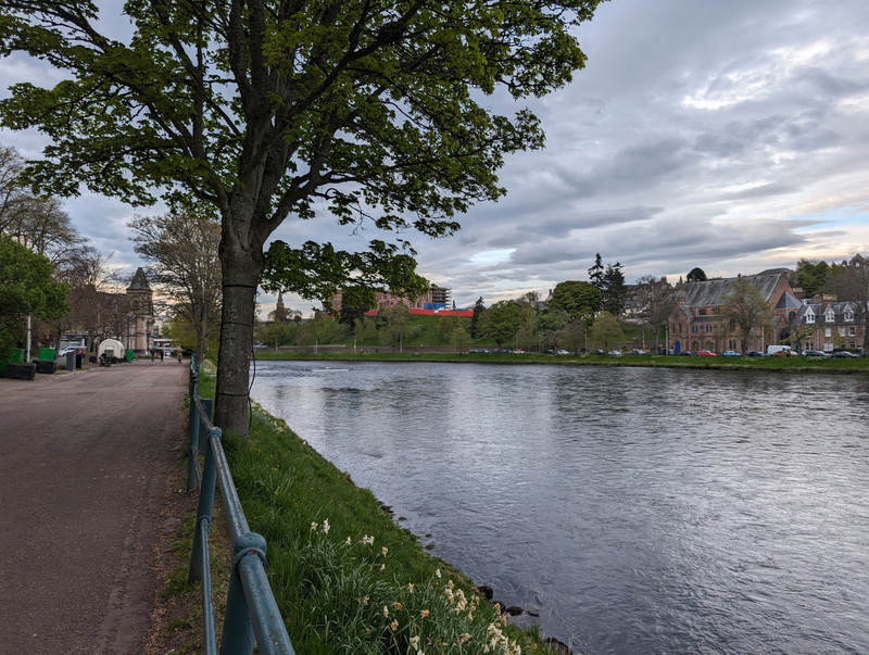Walking the river ness
