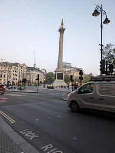 Trafalgar Square at 5 AM