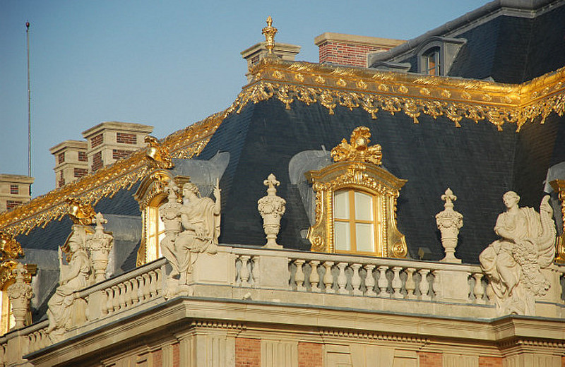 Glittering golden palace