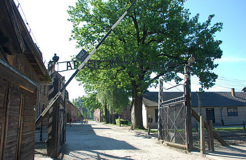 Entrance to Auschwitz I