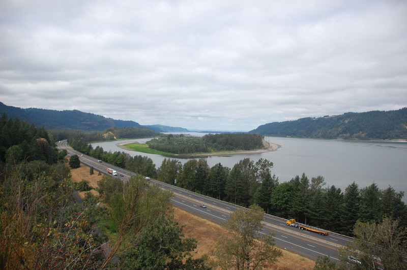 Columbia River looking west