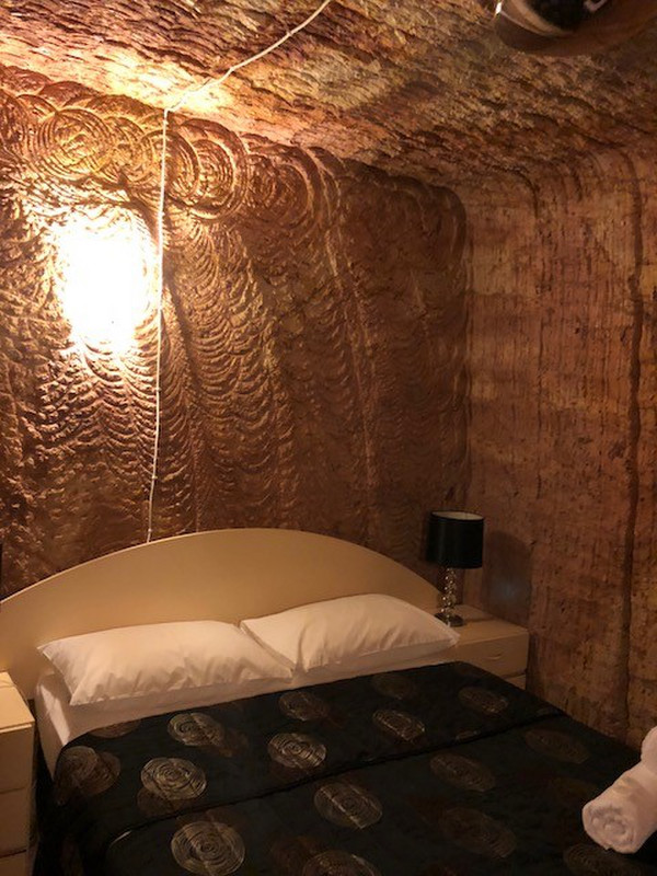 My room in Lookout Cave Hotel Coober Pedy