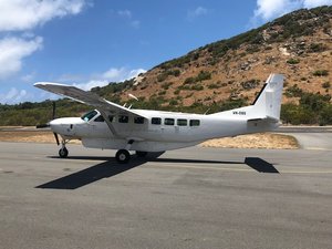 Our plane to and from Lizard Island