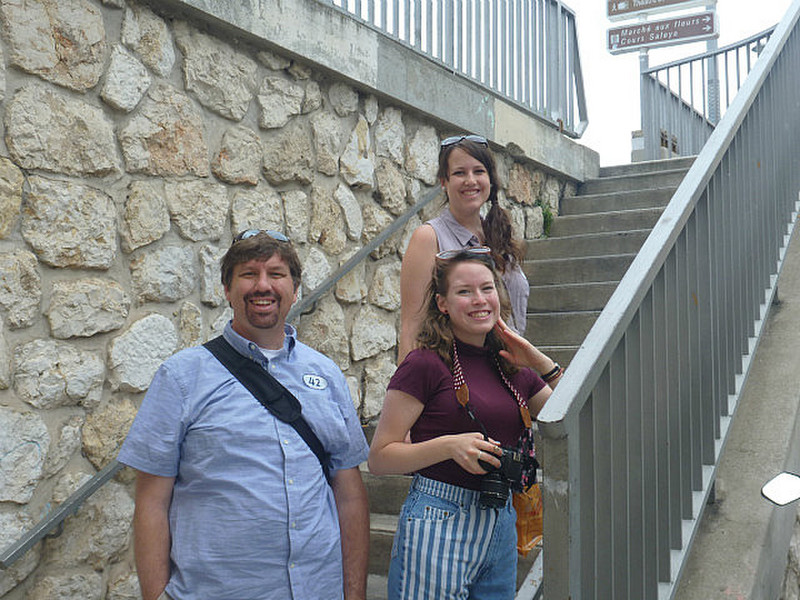 Ric, Kelsie and Regan in Nice
