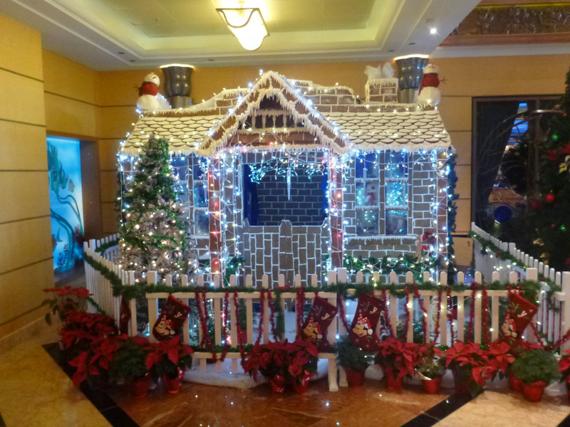 Gingerbread House on board