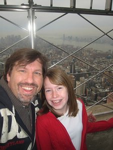 On the Empire State Building