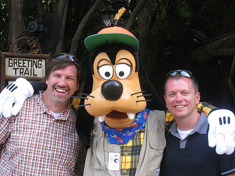 Ric, Goofy and Steve