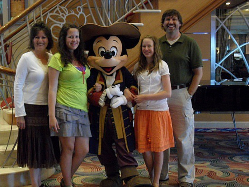 Pirate Mickey and Family