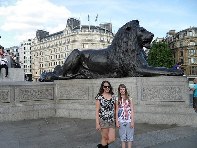 Lord Nelson Monument Lion