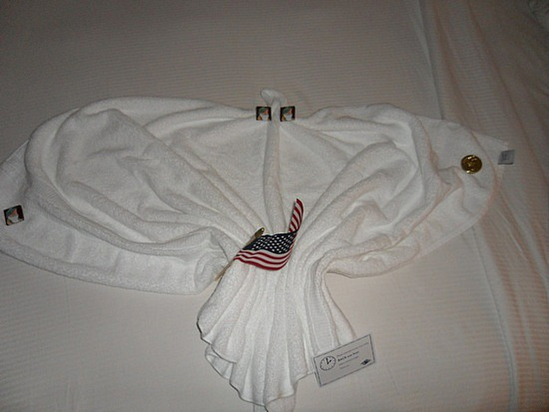 Happy 4th of July Towel Creation