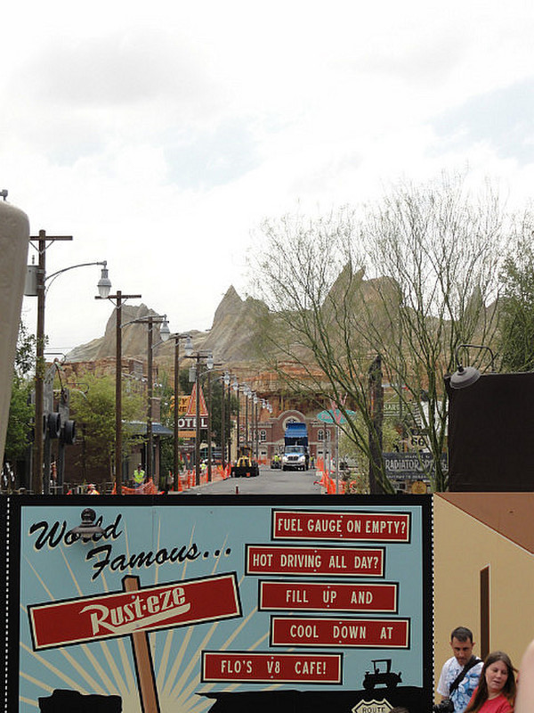 Cars Land Close to Opening