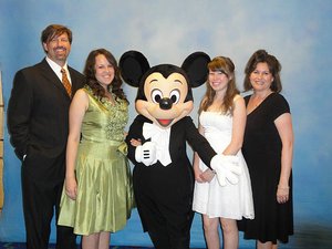 Family with Mickey